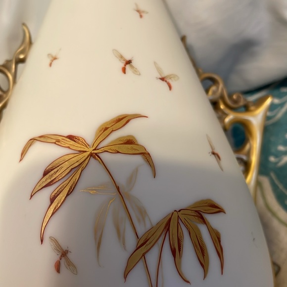 Antique 1800’s Royal Worcester Porcelain Bud Vase - Picture 12 of 14